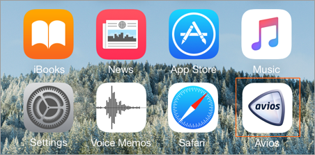 dummy iPhone screen